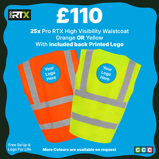 Hi- Vis Vest Bundle 25x