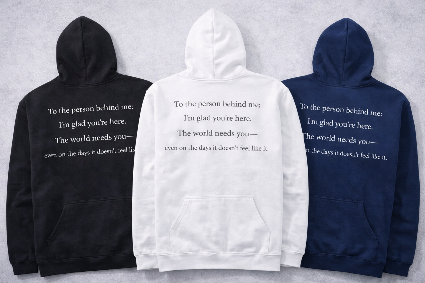 “You Matter More Than You Realise” Womens Unisex Hoodie – Mental Health Message Hoodie
