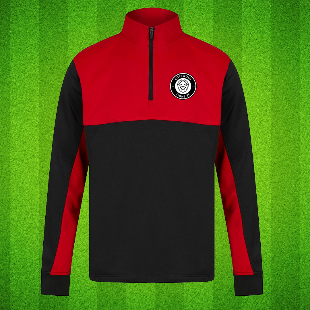 Cotswold Lions Kids 1/4 Zip Training Top