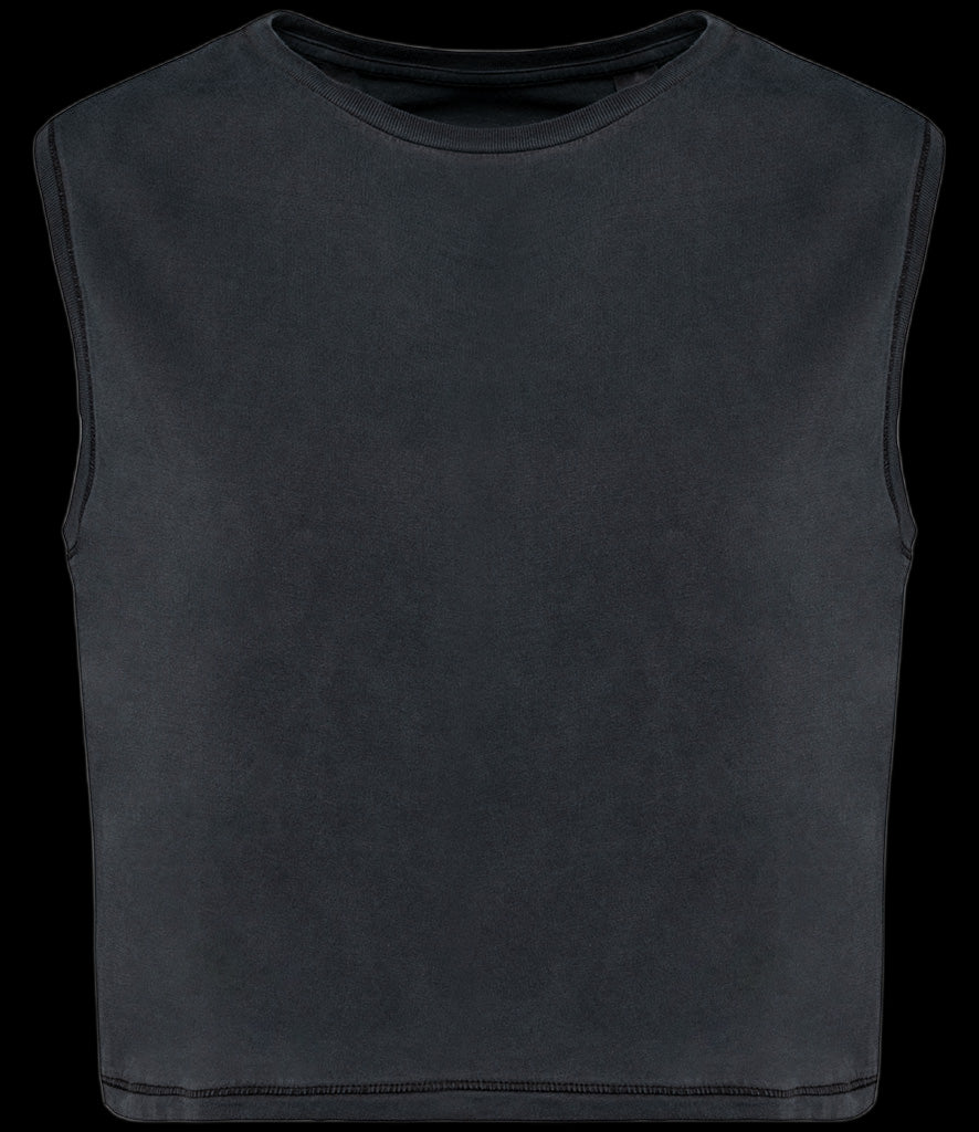 NS342 Native Spirit Ladies Cropped Tank Top