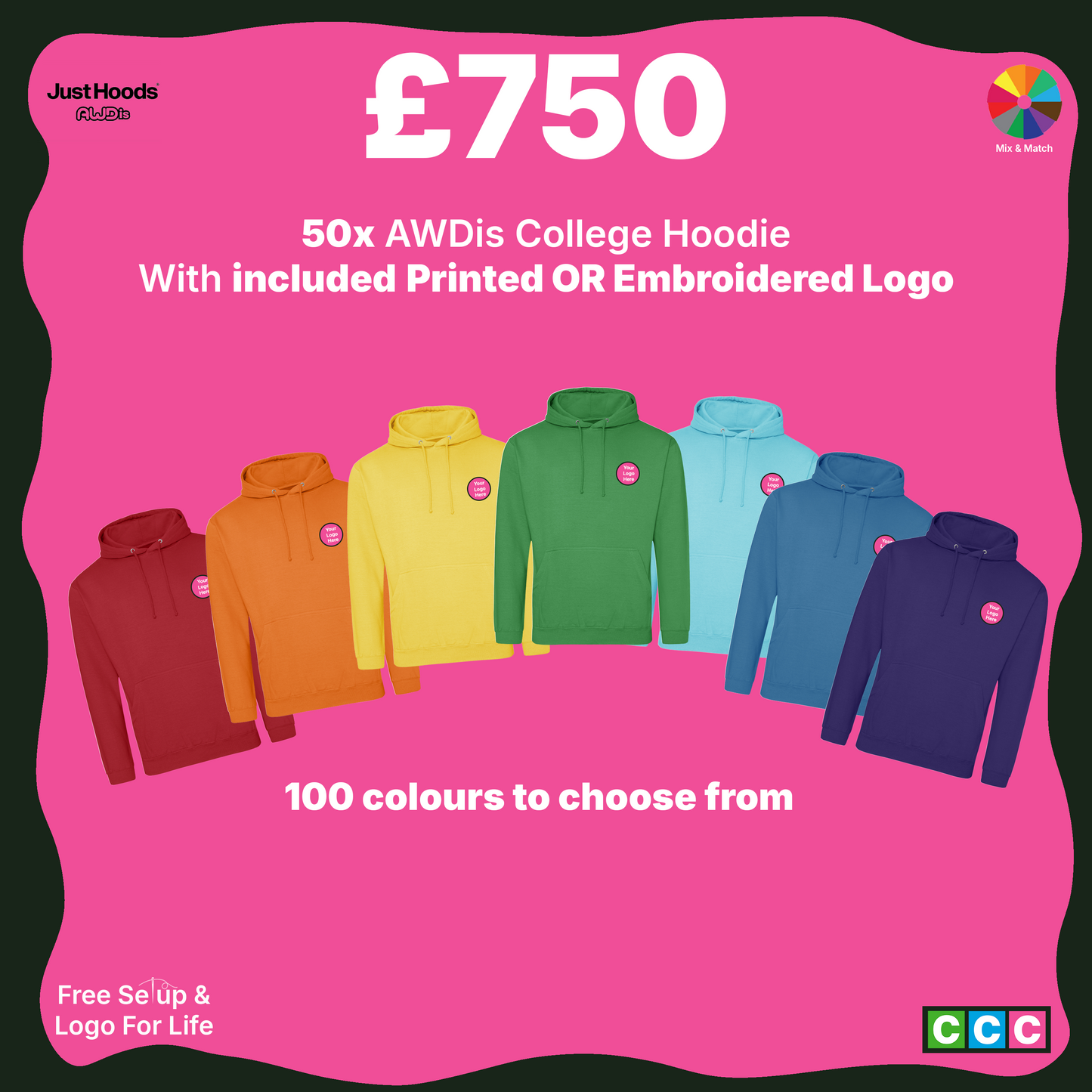 Hoodie Bundle 50x