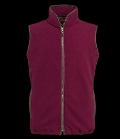 BK525 Brook Taverner Unisex Cincinatti Fleece Gilet