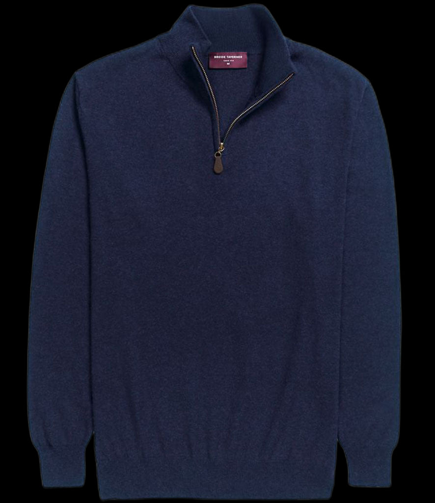 BK555 Brook Taverner Dallas Zip Neck Sweater