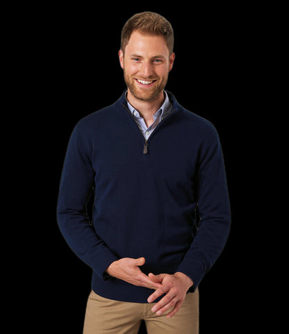 BK555 Brook Taverner Dallas Zip Neck Sweater