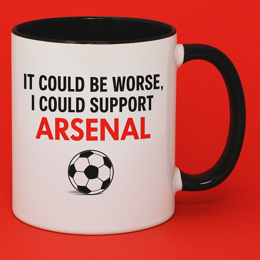It Could Be Worse Arsenal Mug