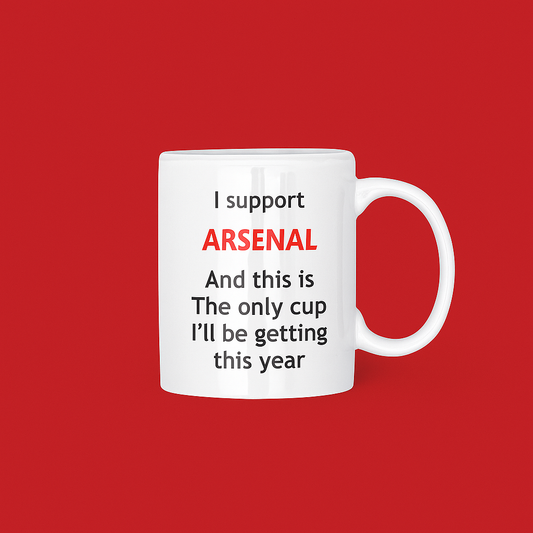 I Support Arsenal Mug