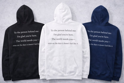 “You Matter More Than You Realise” Womens Unisex Hoodie – Mental Health Message Hoodie