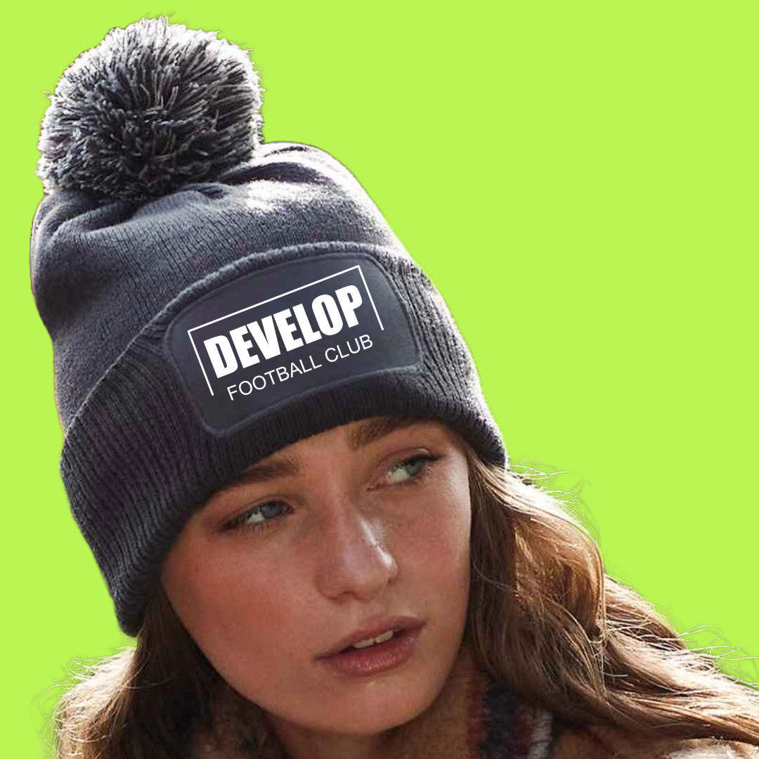 Develop Football Adults Bobble Hat