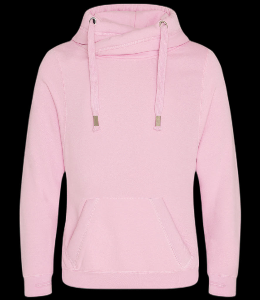 JH021 AWDis Cross Neck Hoodie