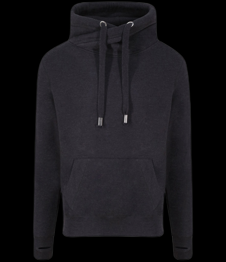 JH021 AWDis Cross Neck Hoodie