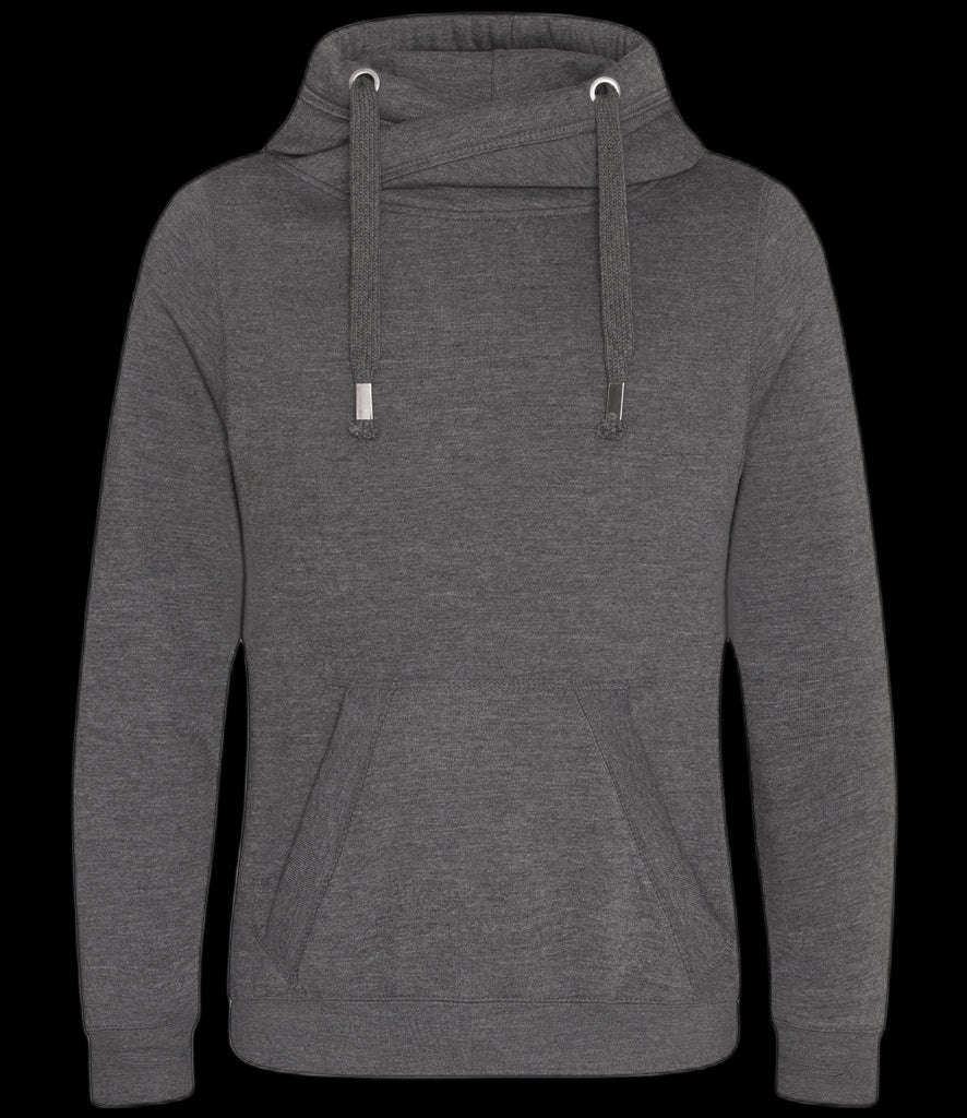 JH021 AWDis Cross Neck Hoodie