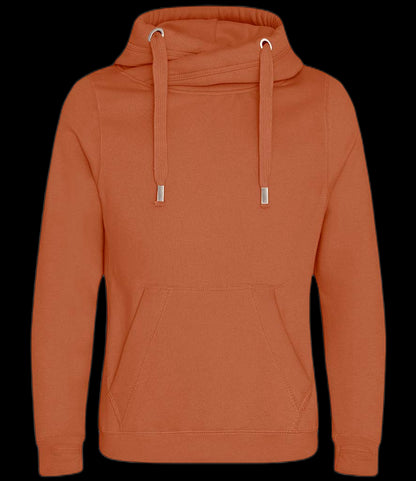 JH021 AWDis Cross Neck Hoodie