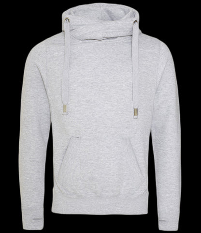 JH021 AWDis Cross Neck Hoodie