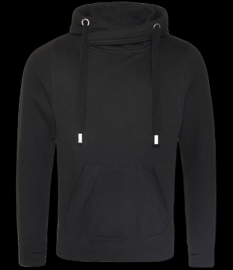 JH021 AWDis Cross Neck Hoodie