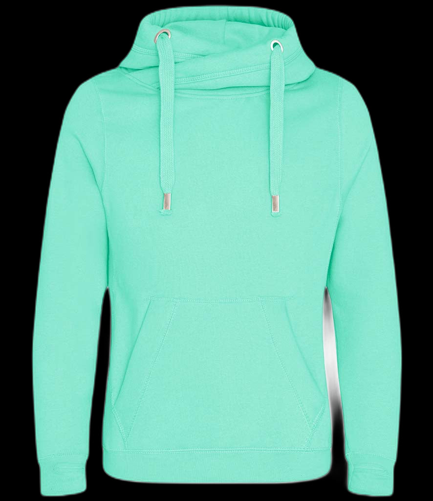 JH021 AWDis Cross Neck Hoodie