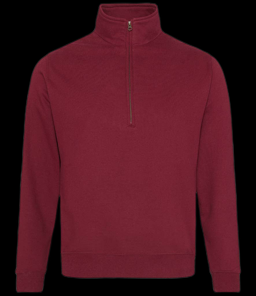 JH046 AWDis Sophomore Zip Neck Sweatshirt