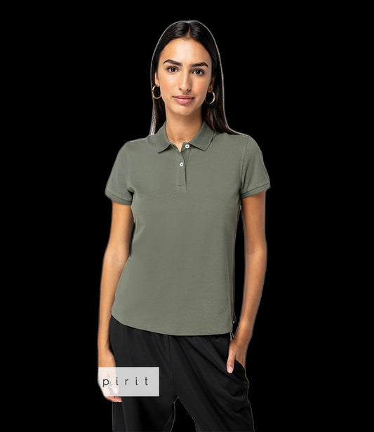 NS208 Native Spirit Ladies Piqué Polo Shirt