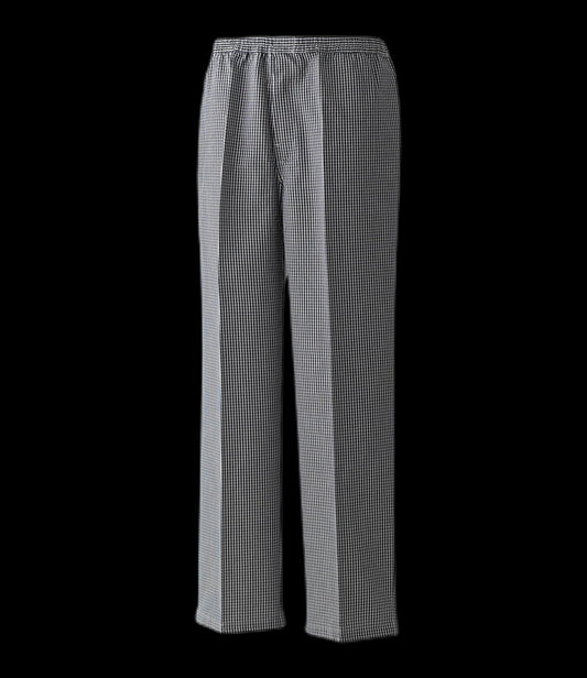 PR552 Premier Pull On Chef's Check Trousers