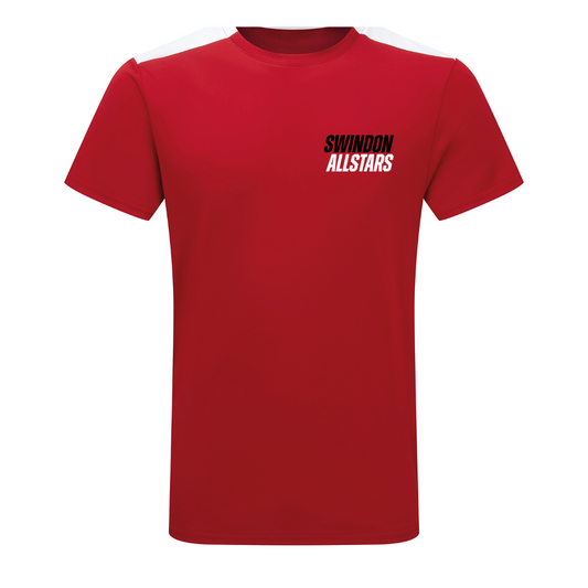 Swindon AllStars TriDri® contrast performance t-shirt